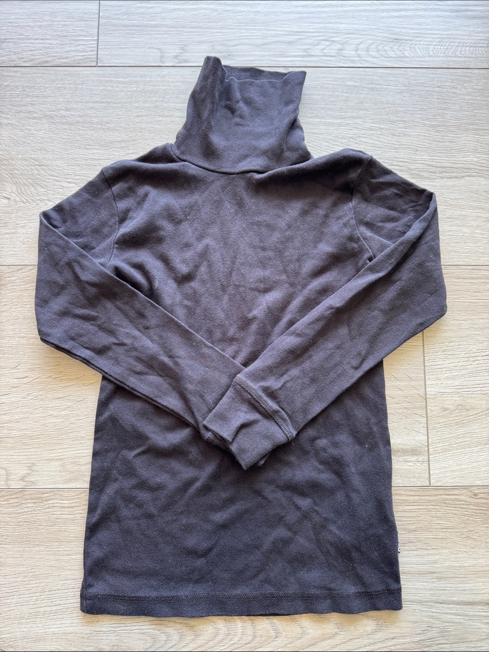 Molo Dark Brown Turtleneck Top